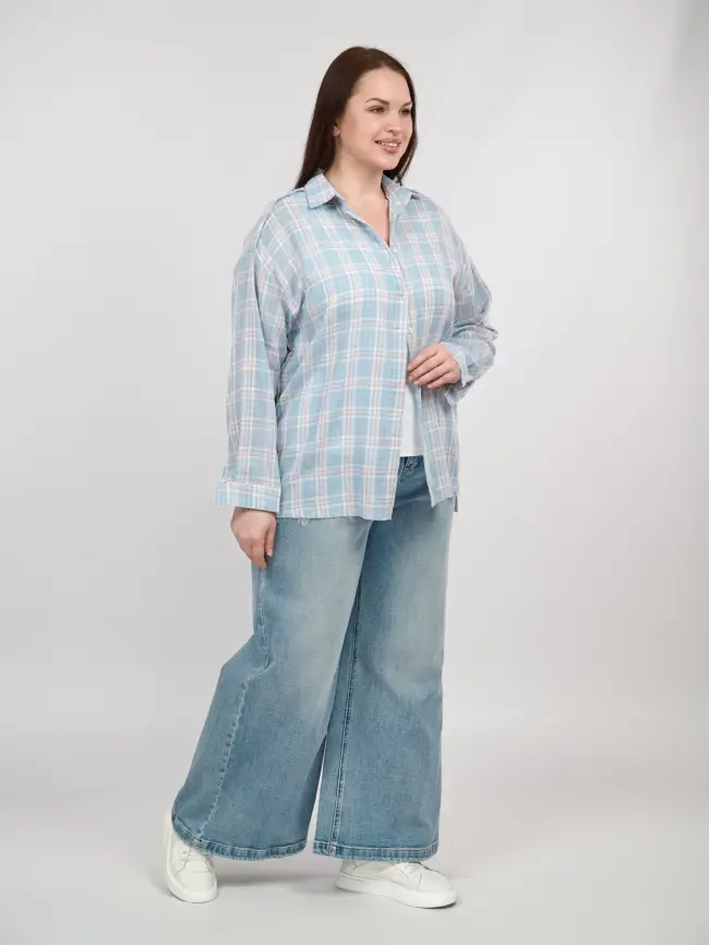 Рубашка 2527 Размер 48-54 фото 8