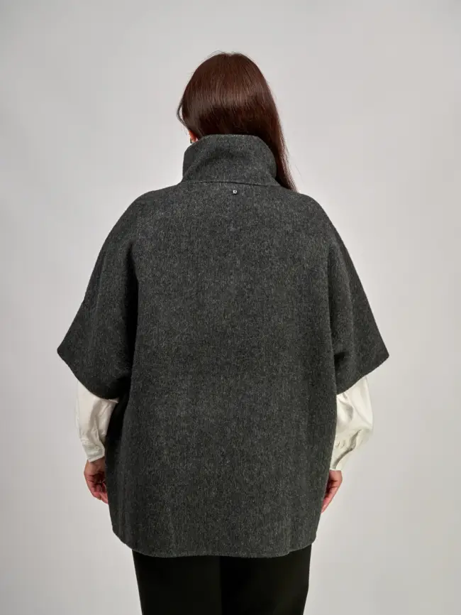 Пальто шерсть 0718-1 Размер 50-60 фото 18