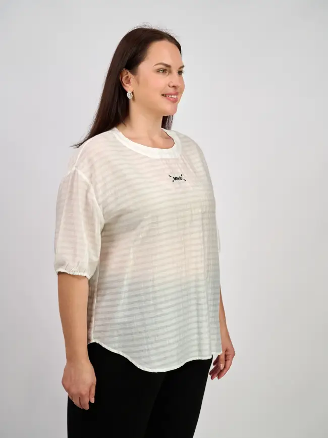 Блуза 9533 размер 52- 58 фото 4