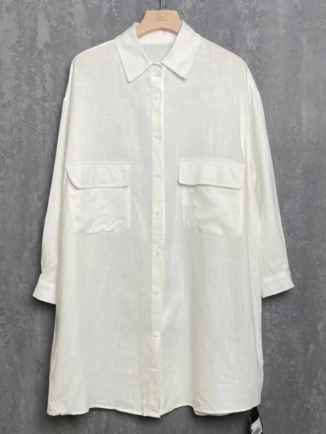 Рубашка-кардиган 6018 Размер 50-58 фото 11