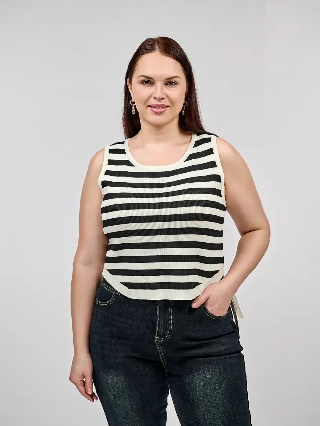 Майка-топ 8526 Размер 50-56 фото 26