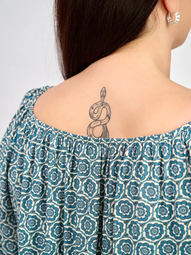 Блуза ЭттоПлюс 34184 Размеры 50-58 фото 6