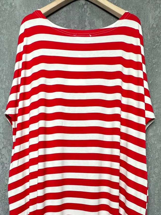 Платье в полоску ЭттоПлюс 0032 размеры 52- 56 фото 44