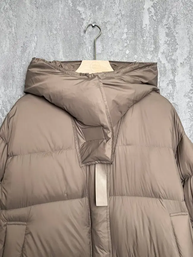 Пуховое пальто 788 Размер 48-54 фото 2