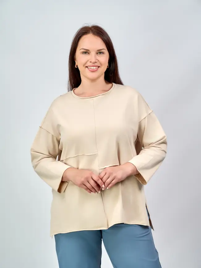 Лонгслив ЭттоПлюс 0035 Размеры 50-60 фото 11