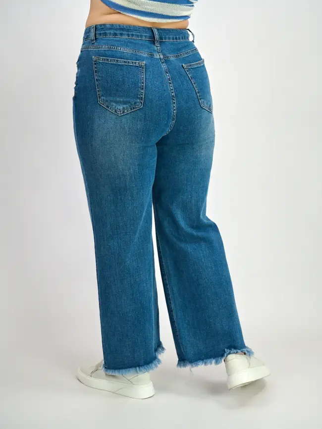 Джинсы палаццо 888 Размеры 50-52 фото 7