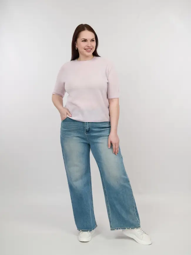 Джемпер шерсть,кашемир 25675 Размер 46-54 фото 67