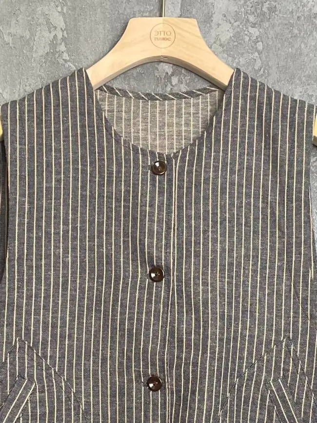 Жилет льняной ЭттоПлюс 88125 Размер 50-54 фото 12