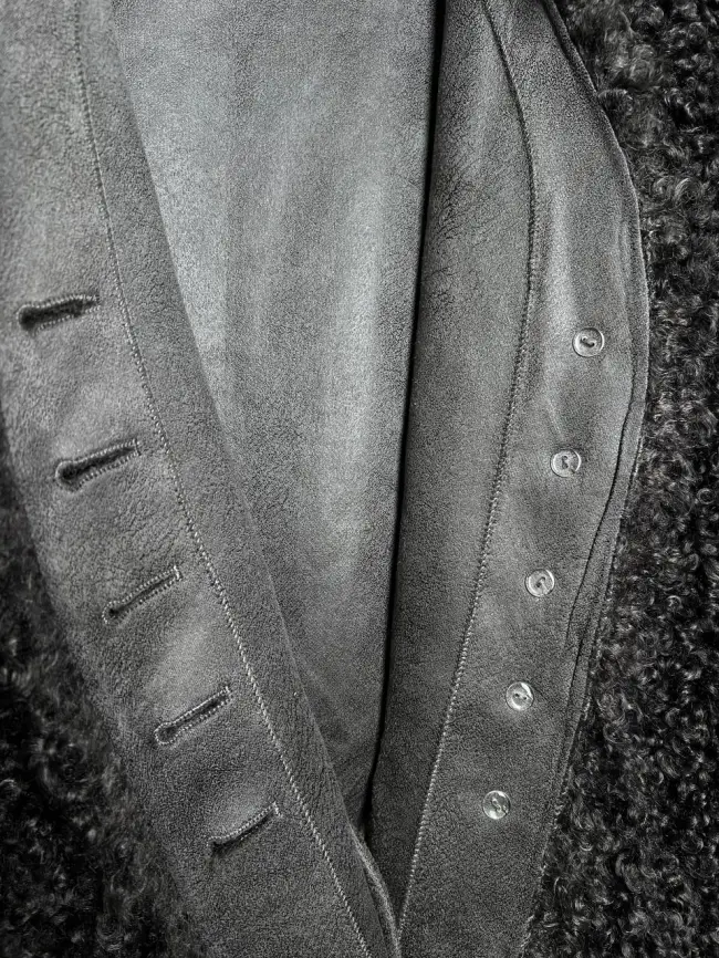 Дубленка 18925 Размер 50-58 фото 16