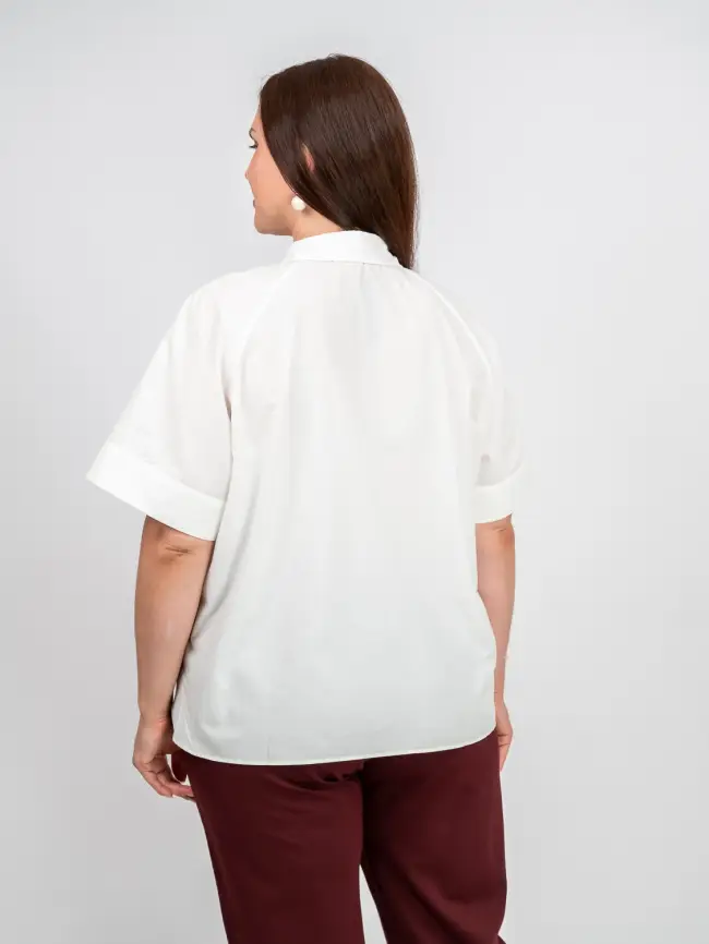 Блуза 52364 размеры 50- 58 фото 18