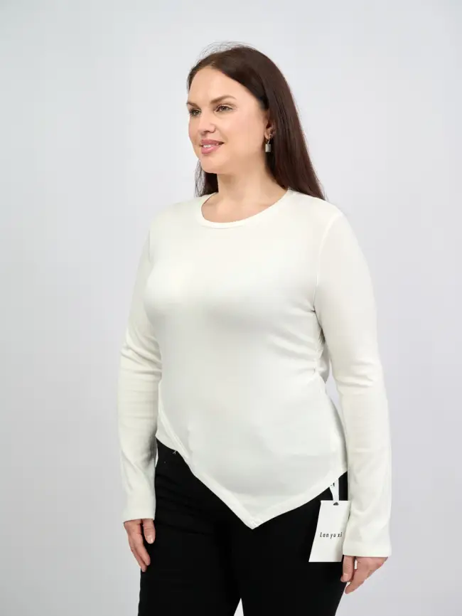 Лонгслив 25209 Размер 48-54 фото 5