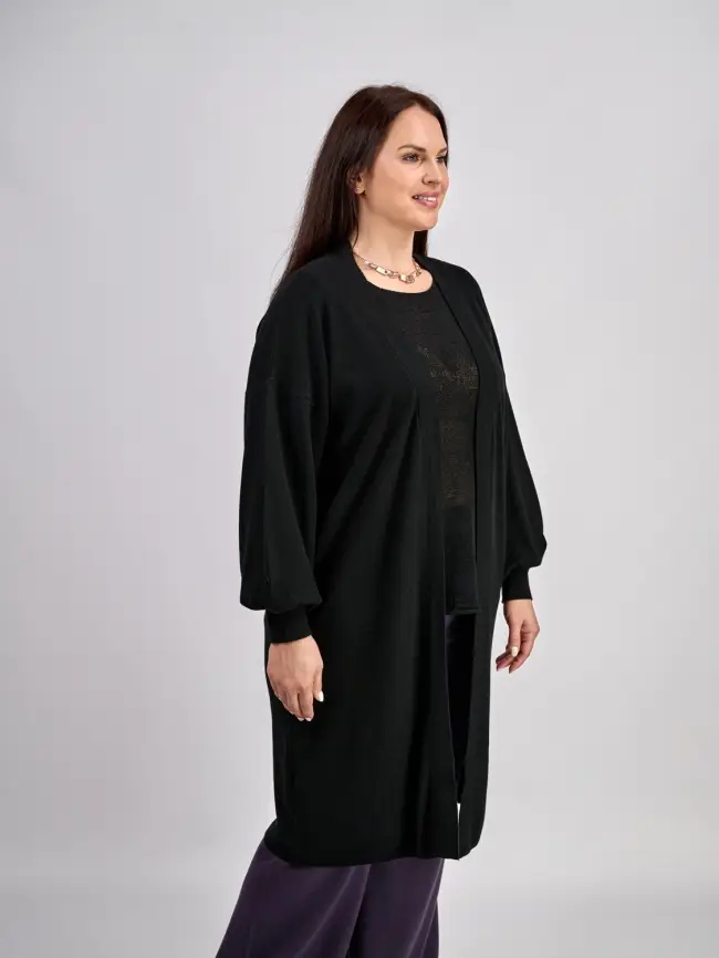 Кардиган ЭттоПлюс 1061 Размер 48-58 фото 10