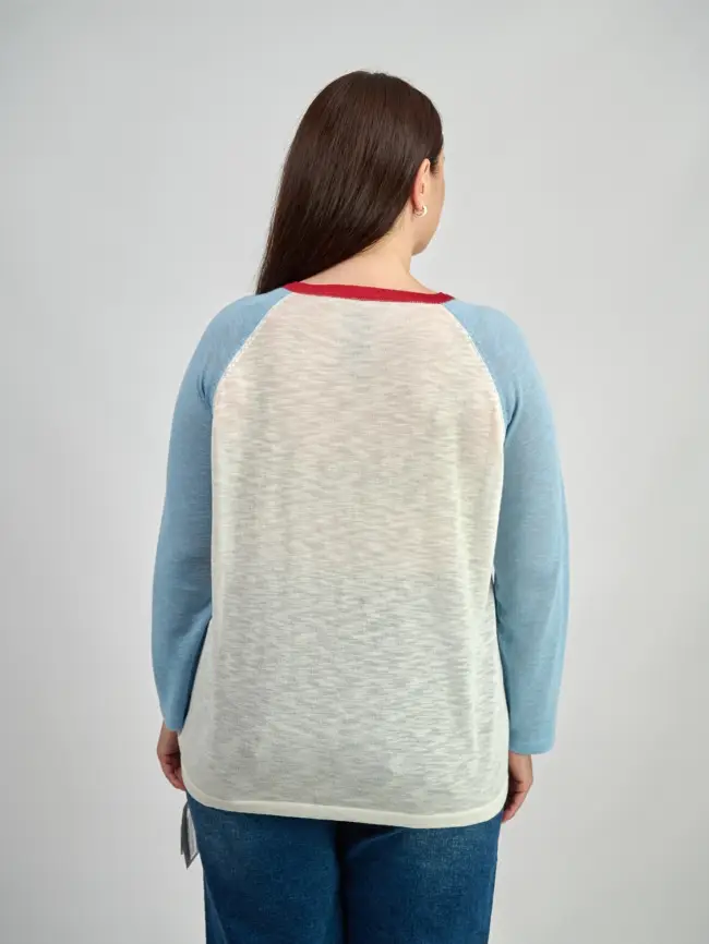 Джемпер 23557 Размер 50-58 фото 9