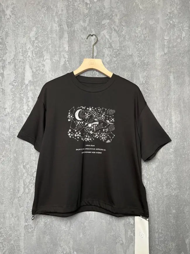 Футболка с принтом 95143 Размер 50-54 фото 19