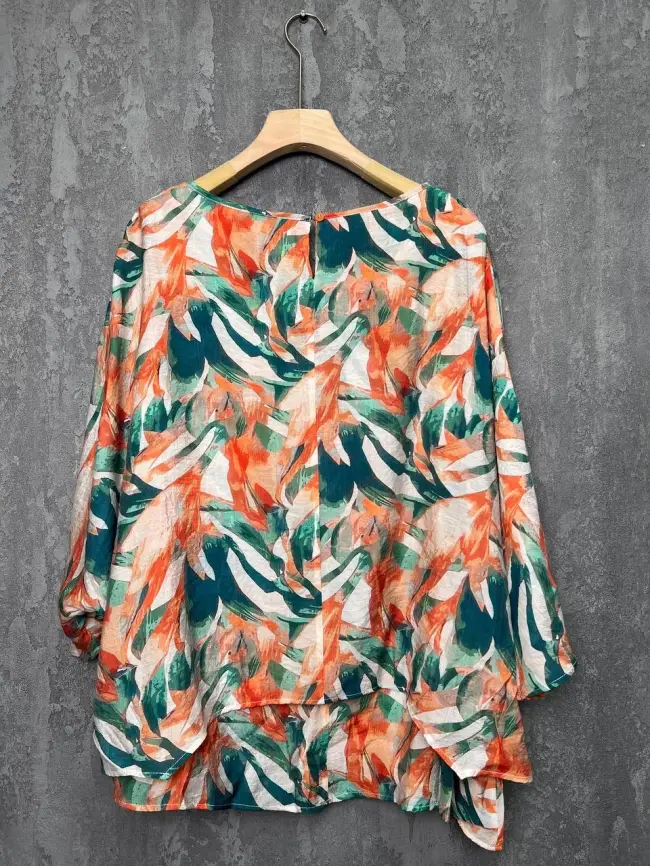 Блуза ЭттоПлюс 30059 Размер 50-58 фото 38