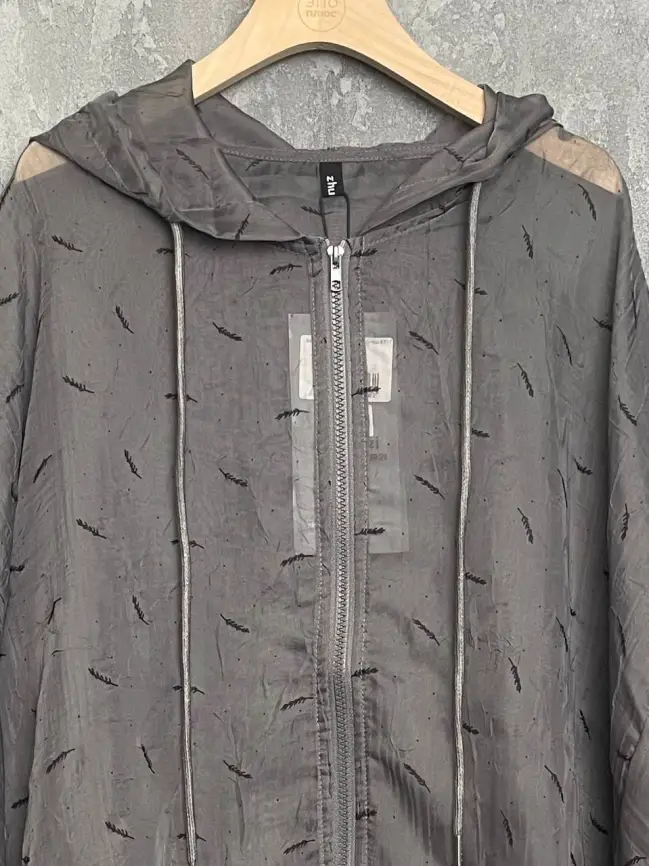 Ветровка-пыльник с принтом 6717 фото 8