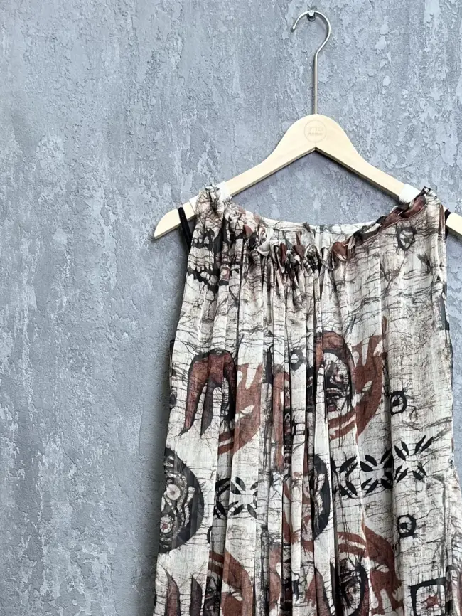 Сарафан летний 1438 Размер 48-56 (шоколад) фото 5