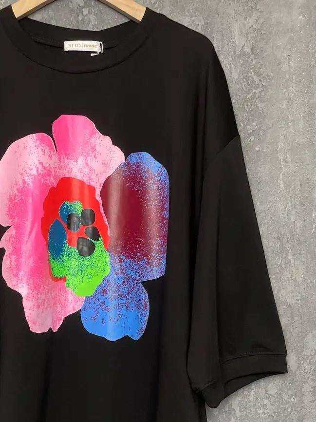 Лонгслив Цветы 25001 ЭттоПлюс Размер 50-58 фото 31