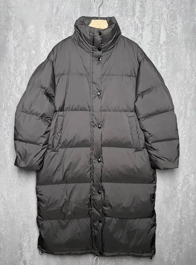 Пуховое пальто 9066 Размер 54-58 фото 13