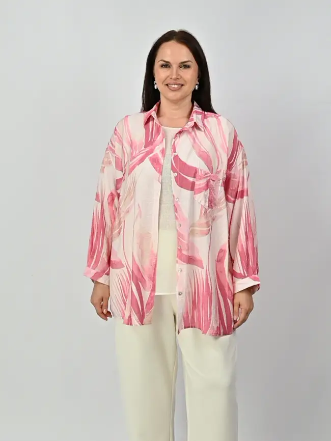 Рубашка ЭттоПлюс 042 Размеры 50-58 фото 16