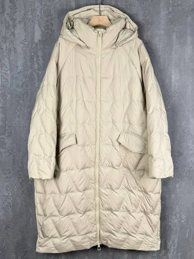 Пальто стеганое облегченное 8809 фото 11