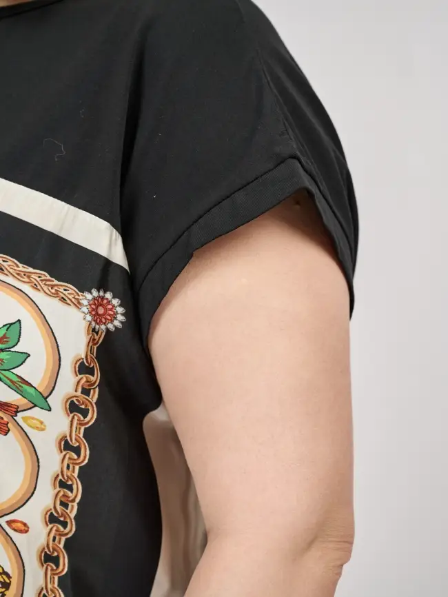 Блуза Италия 8860 Размер 50-58 фото 25