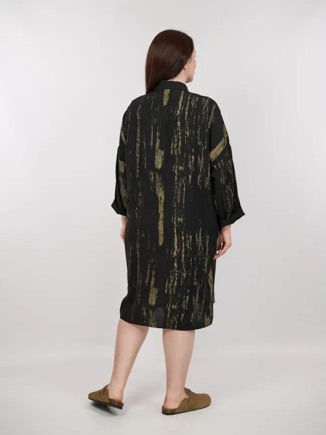 Платье рубашка ЭттоПлюс 22983 Размер 50-58 фото 6