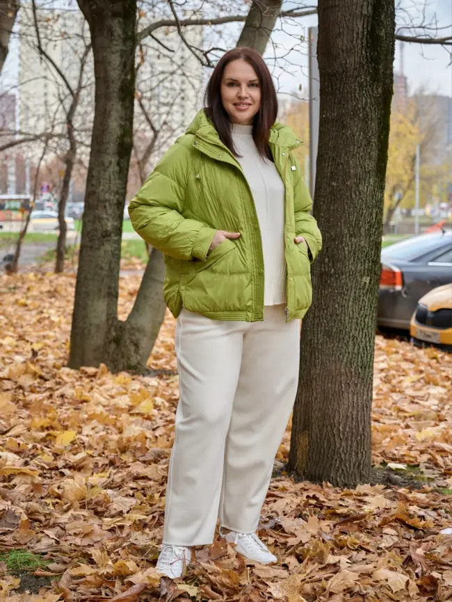 Пуховая куртка ЭттоПлюс 2553 Размер 48-54 фото 138