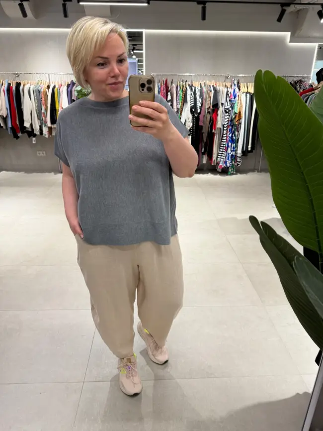 Жилет трикотажный 8907 Размер 50-58 фото 3