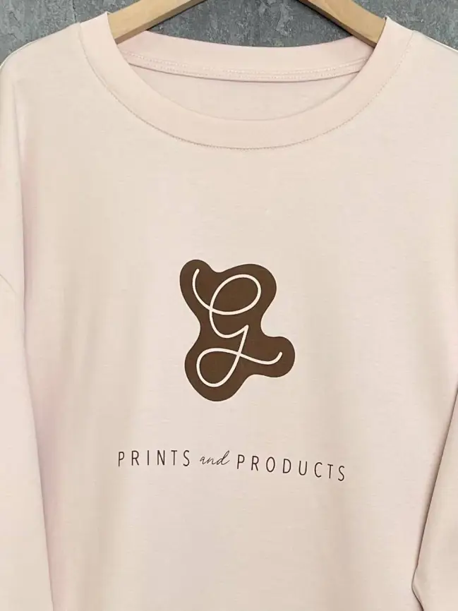 Лонгслив с принтом 95047 Размеры 48-58 фото 94