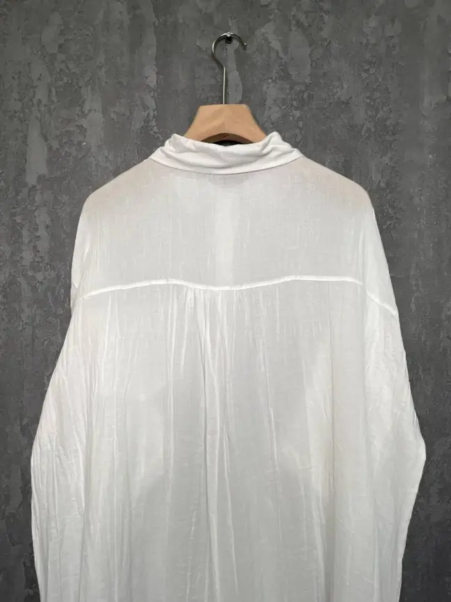 Рубашка-кардиган рукав 3/4 24093 Размер 50-58 фото 19