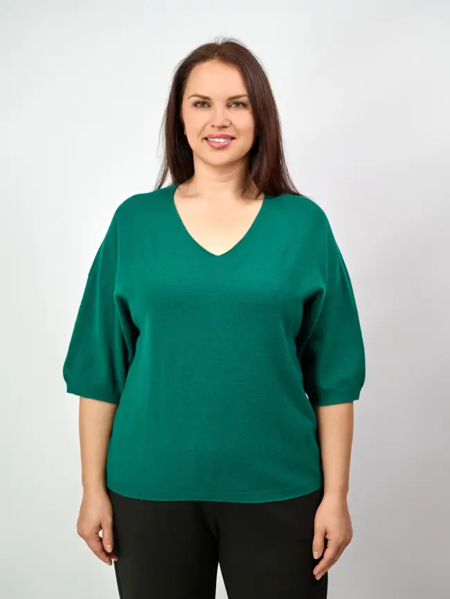 Джемпер 20241 ЭттоПлюс Размер 50-58 фото 187