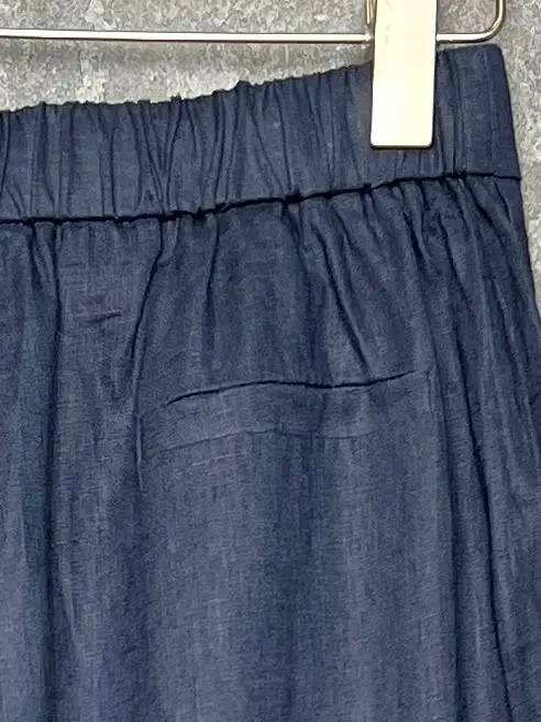 Брюки лен палаццо 25030 фото 12