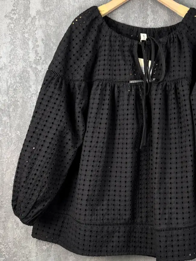 Блуза Шитье 8801 Размер 50-58 фото 8