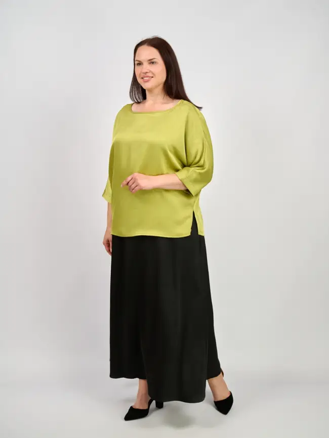 Блуза ЭттоПлюс 1005 Размер 50-58 фото 53