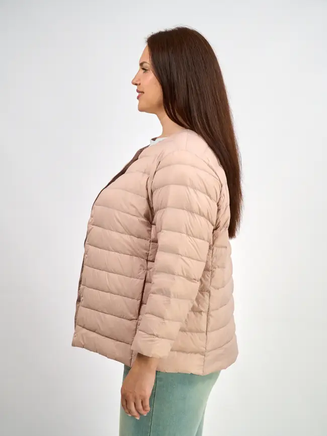 Легкая пуховая куртка 8802 Размер 46-56 фото 132