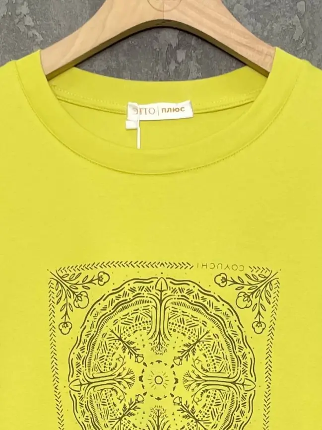 Лонгслив с принтом 95048 Размер 54-58 фото 76