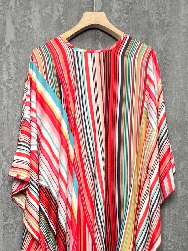 Туника принт 8693 Размер 46-58 фото 7