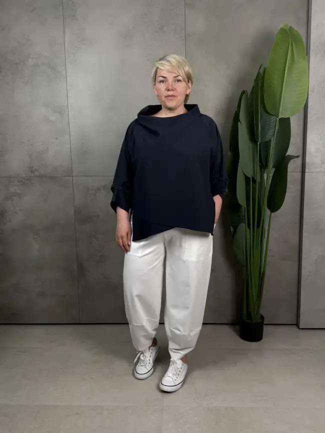 Блуза 33491 ЭттоПлюс Размер 50-58 фото 64