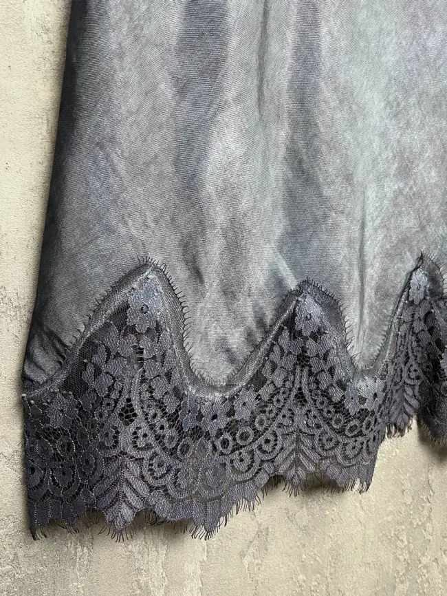 Юбка с кружевом 6292 Италия Размер 46-54 фото 29