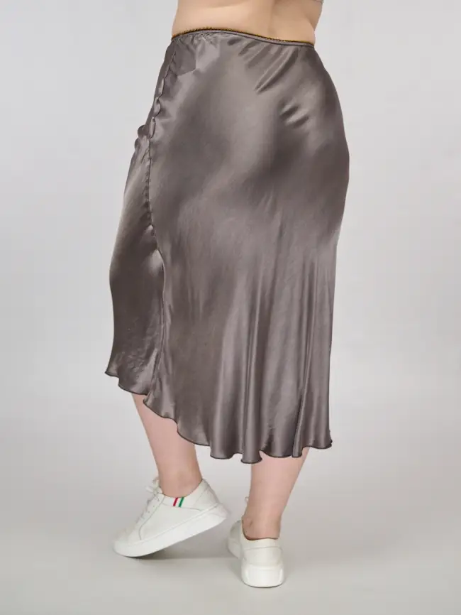 Юбка атлас 9298-1 Размер 48-56 фото 142