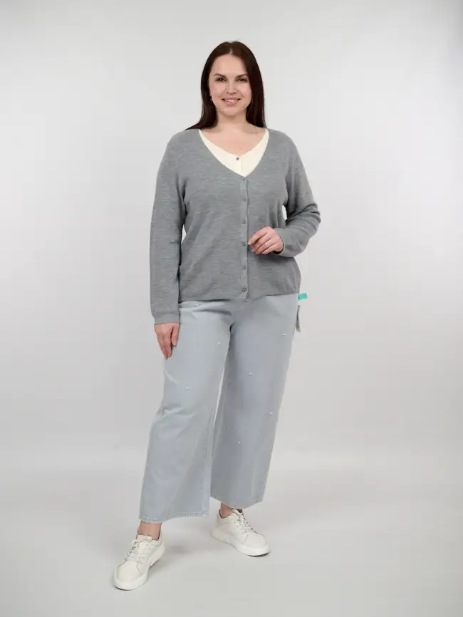 Джемпер 22868 Размер 54-60 фото 3