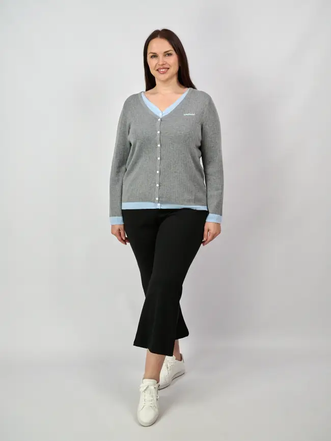 Джемпер 23159 Размер 50-58 фото 19