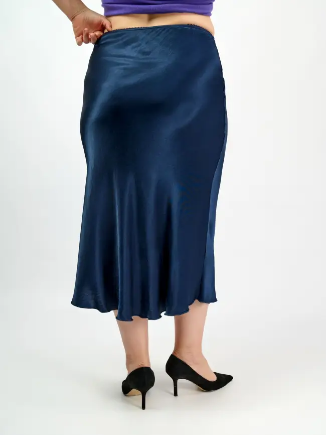 Юбка атлас 9298-1 Размер 48-56 фото 64