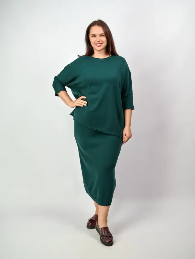 Юбка ЭттоПлюс 665 Размер 50-58 фото 78