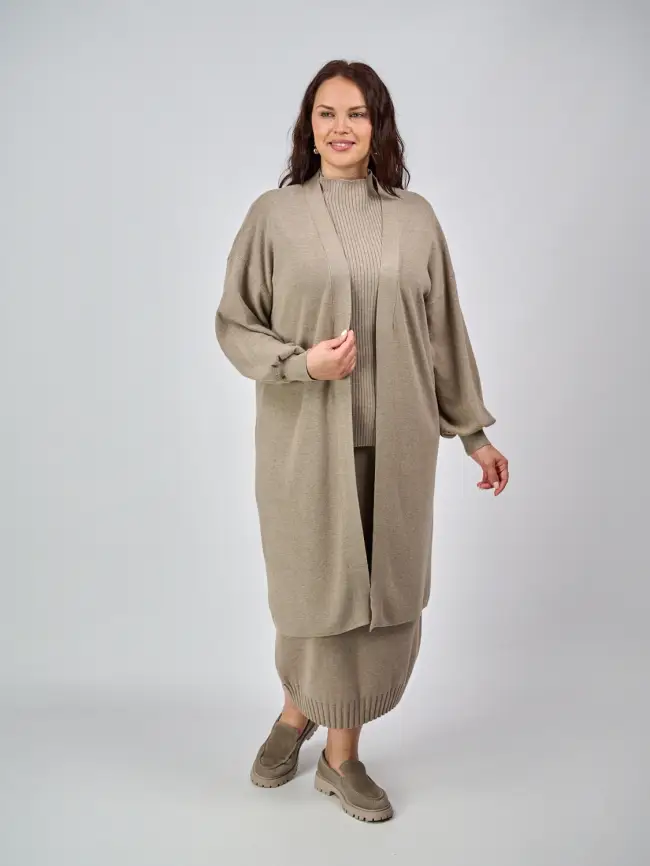 Кардиган ЭттоПлюс 1061 Размер 48-58 фото 51