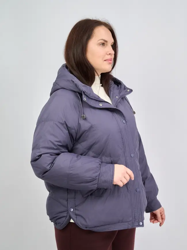 Пуховая куртка ЭттоПлюс 2553 Размер 48-54 фото 78