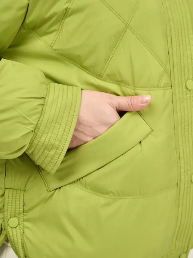 Пуховая куртка ЭттоПлюс 2553 Размер 48-54 фото 150