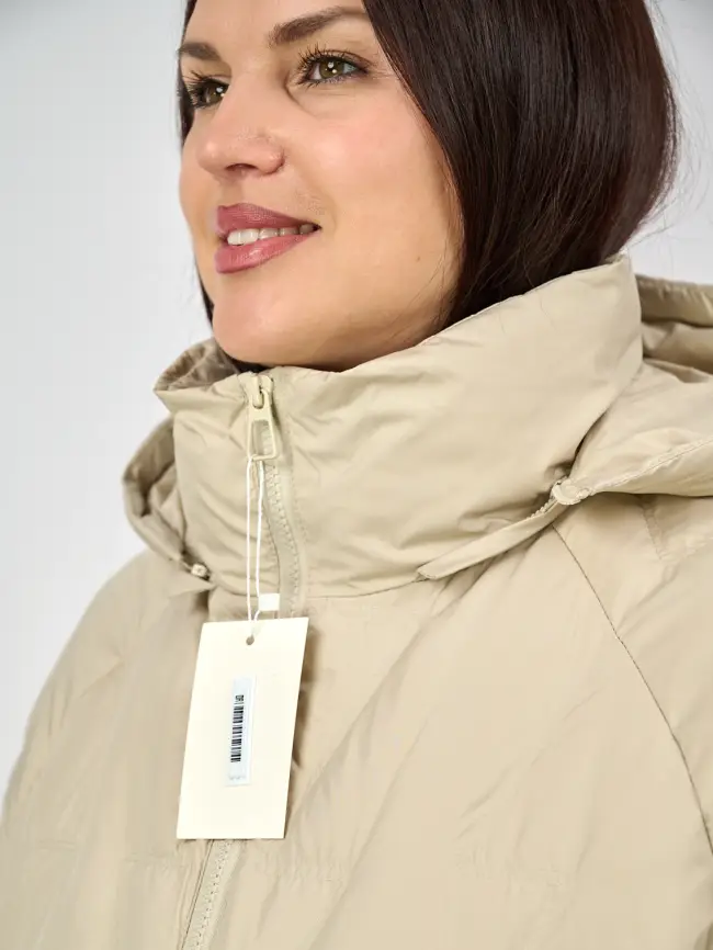 Пальто стеганое облегченное 8809 фото 10