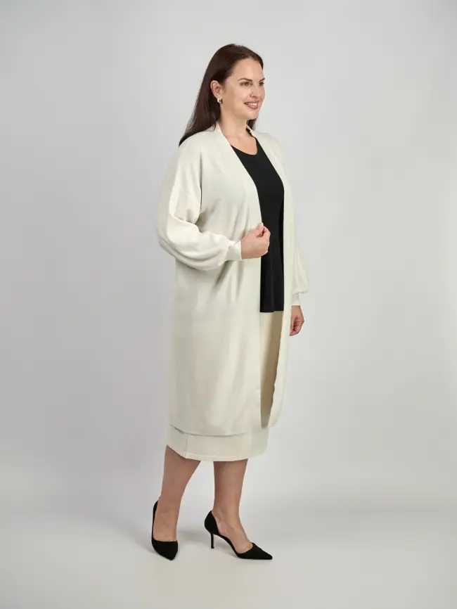 Кардиган ЭттоПлюс 1061 Размер 48-58 фото 25